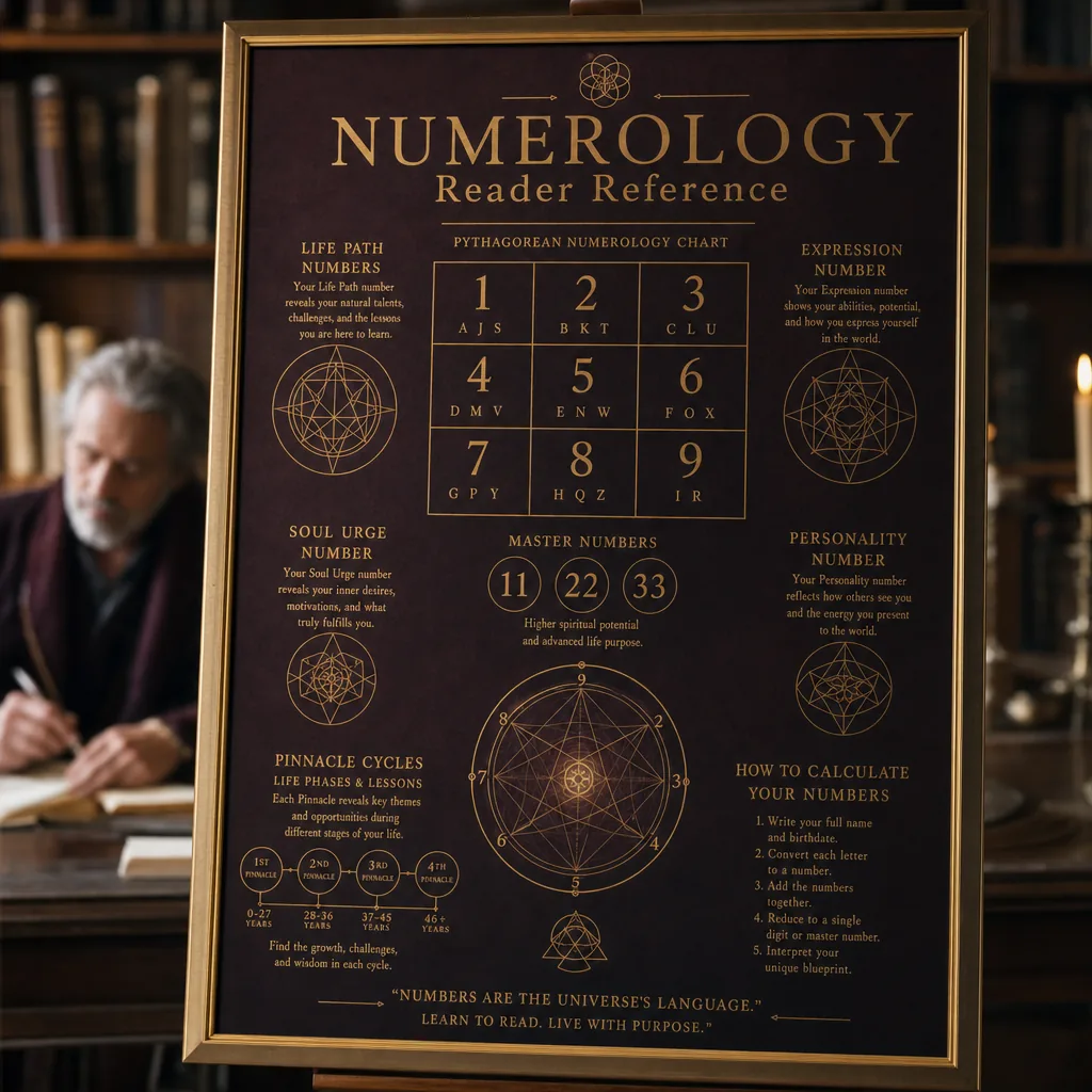 Numerology Reader reference guides